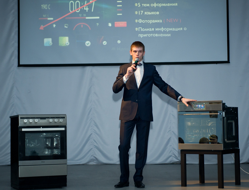 презентация ду[ового шкафа Hansa